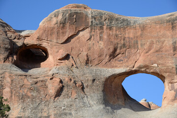 Tunnel Arch at Arches National Park, Utah, USA