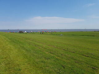 Ostsee Urlaub in Deutschland. Strand, Sonne, Meer und Erholung. 