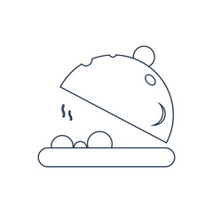 Food Icon. Restaurant food, hot food icon. 