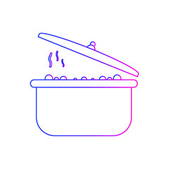 Food Icon. Restaurant food, hot food icon. 