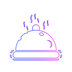 Food Icon. Restaurant food, hot food icon. 