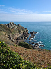 Guernsey Channel Islands, La Moye Point, Le Gouffre