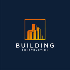 Collection of building architecture, real estate logo, with modern concept Premium Vector. part 5