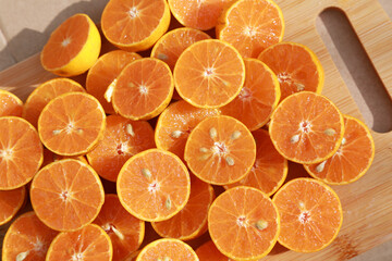 slices of orange