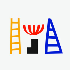 abstract, aesthetics, art, backdrop, background, banner, blue, boho, brochure, card, childish, circle, collage, collection, color, colorful, contemporary, decoration, design, element, ellipse, fashion