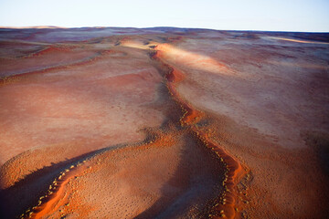D&uuml;nenlandschaft Luftaufnahme