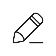 Outline Vector Icon Edit Register Subscription Subscribe