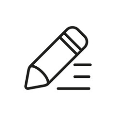 Outline Vector Icon Edit Register Subscription Subscribe