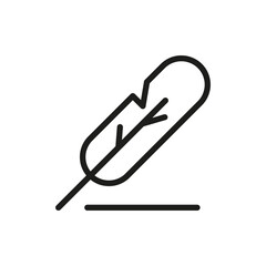 Outline Vector Icon Edit Register Subscription Subscribe