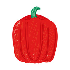 pepper vegetables healthy food icon