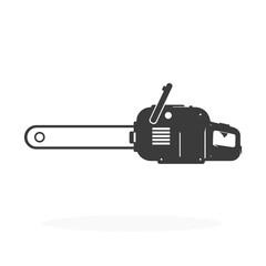 Chainsaw Icon Vector Illustration