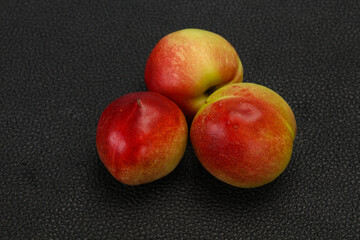 Sweet tasty fresh ripe apricots