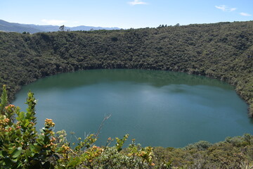 lago laguna Guatavita © John