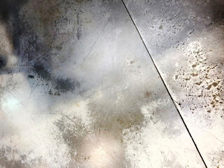 Cement floor patterns