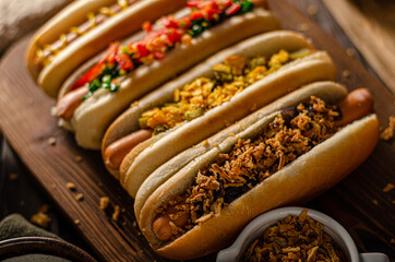 Hot dog variations