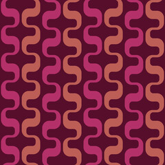 Simple abstract seamless pattern - decorative accent for any surfaces.