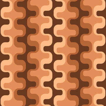 Simple abstract seamless pattern - decorative accent for any surfaces.