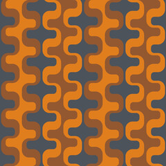 Simple abstract seamless pattern - decorative accent for any surfaces.