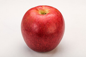 Red sweet tasty apple fruit