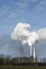 usine pollution environnement carbone fumee