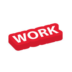 word work concept- vector illustration