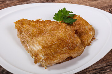 Roasted delicous seafood - stingray wings