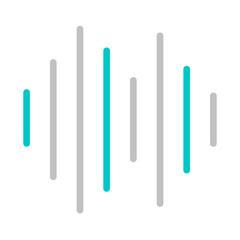 Frequency symbol icon