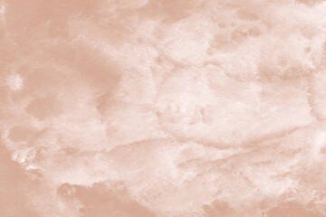 Creamy ink and watercolor texture on white paper background. Paint leaks and decalcomania effects. Hand-painted gouache abstract image. Mess on the canvas.