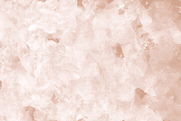 Creamy ink and watercolor texture on white paper background. Paint leaks and decalcomania effects. Hand-painted gouache abstract image. Mess on the canvas.