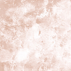 Fototapeta premium Creamy ink and watercolor texture on white paper background. Paint leaks and decalcomania effects. Hand-painted gouache abstract image. Mess on the canvas.
