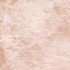 Creamy ink and watercolor texture on white paper background. Paint leaks and decalcomania effects. Hand-painted gouache abstract image. Mess on the canvas.