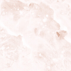 Creamy ink and watercolor texture on white paper background. Paint leaks and decalcomania effects. Hand-painted gouache abstract image. Mess on the canvas.