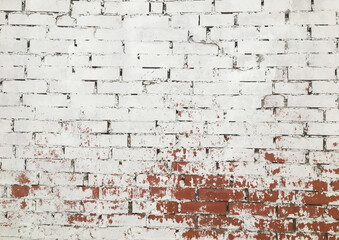 Vintage, grunge brick wall background, texture