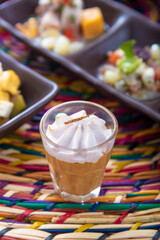 Traditional dessert from Lima, Peru