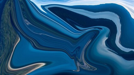 abstract blue background with waves