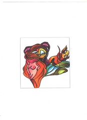 Image of inhabitants of space and other planets.Fictional characters, fantastic people,fairy animals and objects that come to life