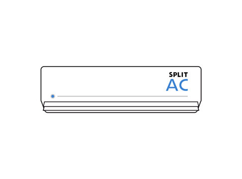 Design of Split air conditioner machine