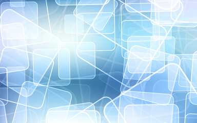 Abstract technology background Hi-tech communication concept innovation background illustration