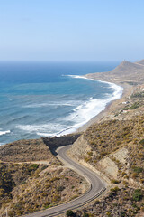 Playa el Algarrobico Cabo de Gata. Almeria. Spain