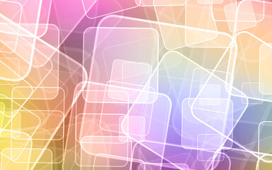 Abstract technology background Hi-tech communication concept innovation background illustration