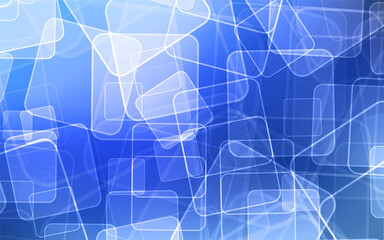 Abstract technology background Hi-tech communication concept innovation background illustration