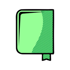 agenda icon isolated on white background from workplace collection.