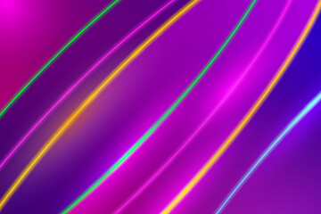 Neon Lights Background 