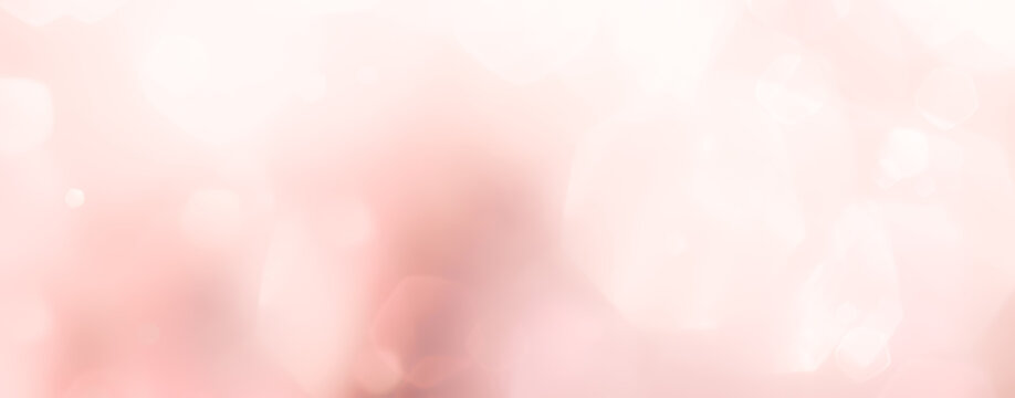 abstract pink background with bokeh