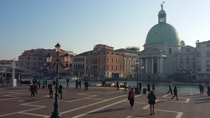 Obraz premium Estación en Venecia