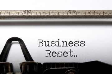 Business reset