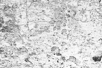Texture of a concrete wall with cracks and scratches which can be used as a background