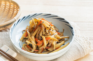 菊芋のきんぴら