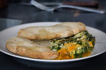 chicken with vegetables food