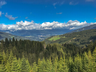 Hike on the Serles in the Stubai Valley in Austria